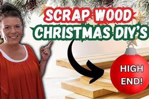 5 High End Scrap Wood Projects - Christmas Decor/Scrap Wood Christmas DIYs