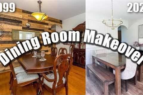 1990''S DINING ROOM MAKEOVER | FIXER UPPER | RENOVATION