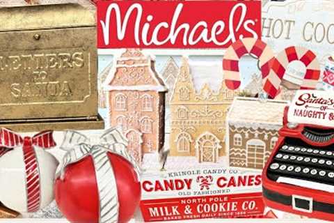 MICHAELS CHRISTMAS DECOR SHOP WITH ME 2023 | NEW GINGERBREAD COLLECTION!!!