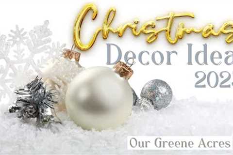 Decorating DIY Ideas for Christmas 2023!  Thrifted Makeovers #homedecor #diy #winter