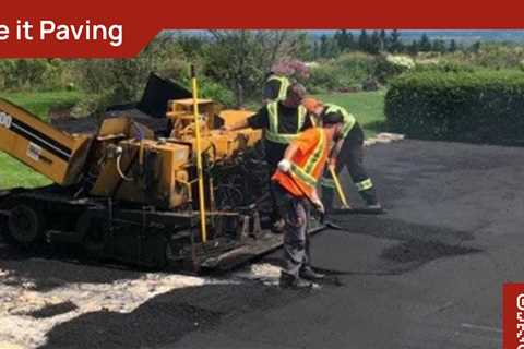 Standard post published to Pave It Paving Inc. at October 29, 2023 16:00