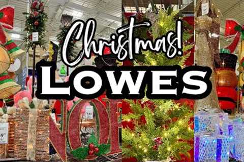 AMAZING CHRISTMAS DECOR 2023 • LOWES SHOP WITH ME