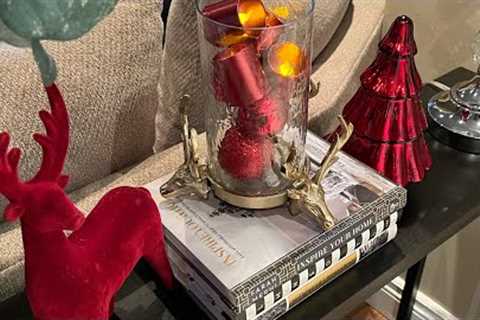 CHRISTMAS 2023 DECORATE WITH ME/ ENTRYWAY TABLE STYLING