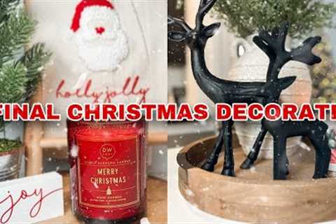 2023 CHRISTMAS DECORATE WITH ME / 2023 CHRISTMAS DECORATIONS / COZY CHRISTMAS DECOR