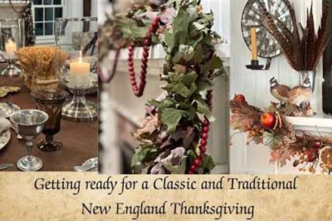 Traditional Thanksgiving Decor and Sterling Silver - It''s a New England Thing