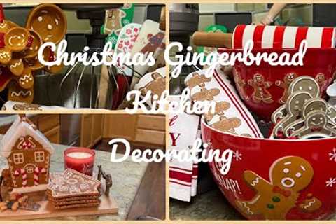 CHRISTMAS GINGERBREAD KITCHEN DECORATING 2023