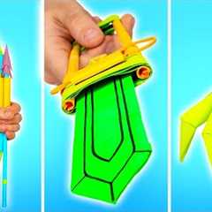 Ninja Origami Toys! Awesome Cardboard And Paper Toys