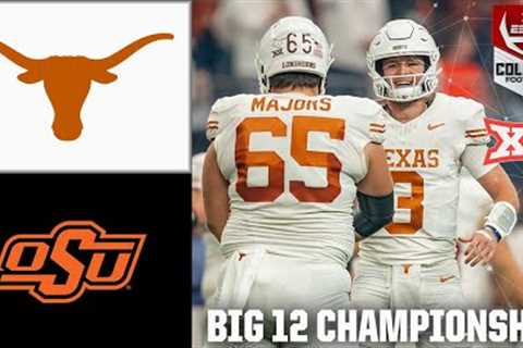 Big 12 Championship Game: Oklahoma State Cowboys vs. Texas Longhorns | Full Game Highlights