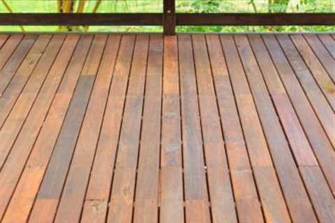 Decking Scarcroft