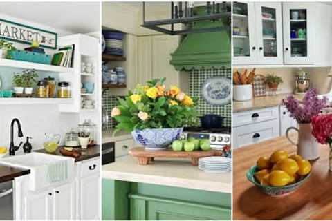 Elegant cottage kitchen decorating ideas. Small cottage kitchen decoration ideas.