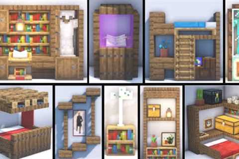 Minecraft: 20 Interior Decorations Ideas and Design!