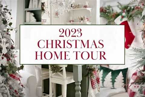 CHRISTMAS HOME TOUR 2023 *MUSIC ONLY* | COZY AND TRADITIONAL HOME TOUR | Christmas Decorating Ideas