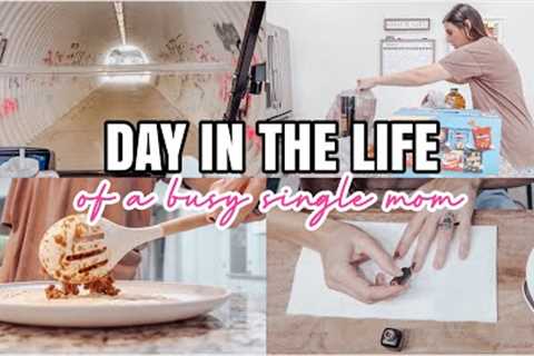 DAY IN THE LIFE OF A BUSY SINGLE MOM | MOM OF 3