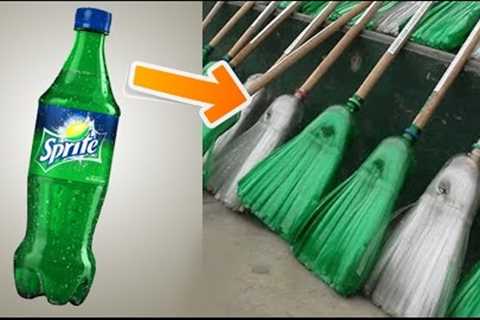 DIY Broomstick From Plastic Bottles | Recycling Soda Bottles