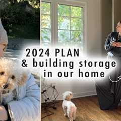 building storage in our home + 2024 plan (w/ a baby on the way) | XO, MaCenna Vlogs