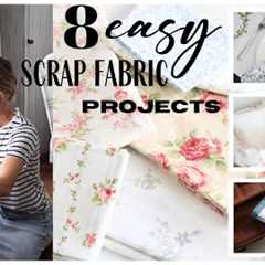 Easy Scrap Fabric Projects ~ Sewing Projects ~ Handmade Sewing Crafts ~ DIY Fabric Projects