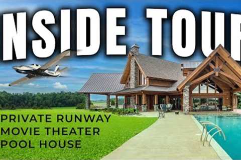 Exclusive Tour: The Home with Its Own Runway & Unbelievable Design!