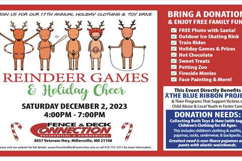 Fence & Deck Connection Kicks Off December with 17th Annual Holiday Drive