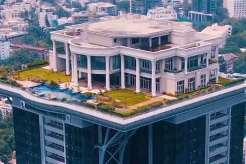 India Skyscraper Has a $20M Mega Mansion on Top With a Pool