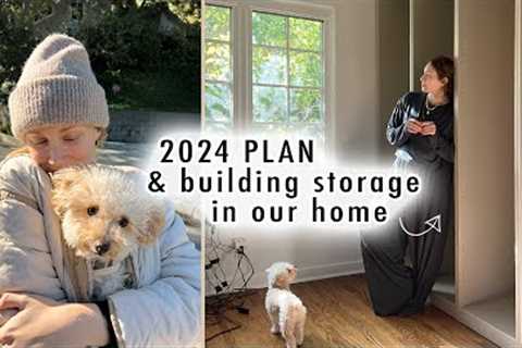 building storage in our home + 2024 plan (w/ a baby on the way) | XO, MaCenna Vlogs