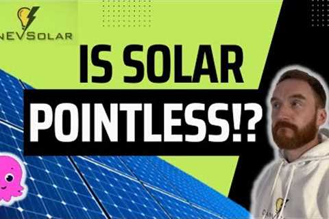 Do SMART TARIFFS make getting SOLAR PANELS POINTLESS?