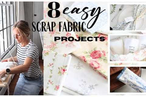 Easy Scrap Fabric Projects ~ Sewing Projects ~ Handmade Sewing Crafts ~ DIY Fabric Projects