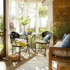 Soaking Up Sunshine: Embrace Style with Sun Porch Furniture