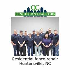 Residential fence repair Huntersville, NC