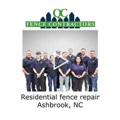 Residential fence repair Ashbrook, NC - QC Fence  Contractors