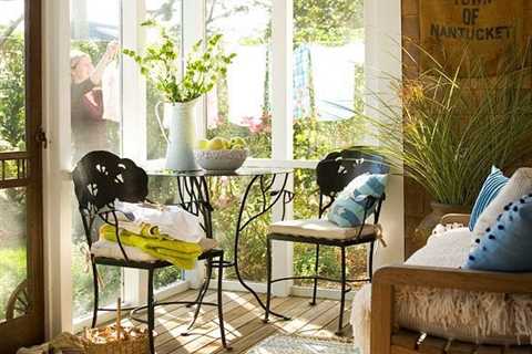 Soaking Up Sunshine: Embrace Style with Sun Porch Furniture