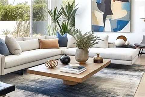 BEAUTIFUL MODERN COOL NEUTRAL DECORATIONS AND DESIGNS FOR LIVINGROOMS 2024| INTERIOR DECOR IDEAS