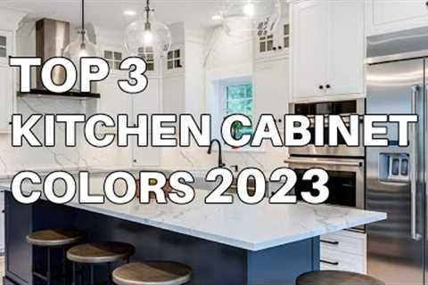 Top 3 Modern Kitchen Cabinet Colors for 2023