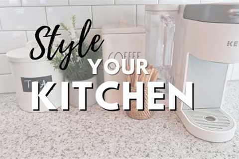 10 Ways To Style Your Kitchen | Rental Friendly Kitchen Decor