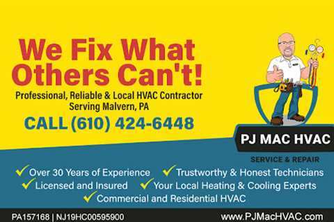 PJ MAC HVAC Service & Repair Malvern, PA