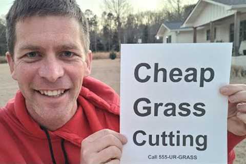 How NOT to Start a Lawn Business in 2024