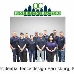 Residential Fence Design Harrisburg, NC