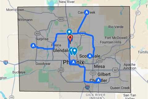 Furnace repair service Phoenix, AZ - Google My Maps