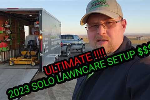 ULTIMATE 2024 SOLO LAWNCARE SETUP $$$$$