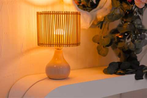 Illuminate Your Nightstand with Aqua Bedside Lamp