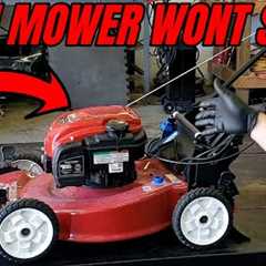 TORO Lawn Mower Wont Start Easy Fix