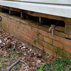 Can you change pier and beam to concrete foundation?