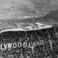 There Was Once a Swimming Pool Above The Hollywood Sign in LA