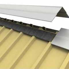 Flex-O-Vent Metal Roofing Ridge Vent