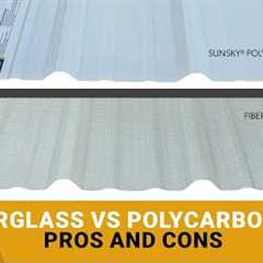 Fiberglass Vs Polycarbonate Roofing Panels: Which Is A Better Skylight For A Metal Roof?