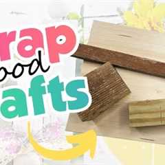 DIY Crafts Using Scrap Wood. Scrap Wood Projects For Home Decor
