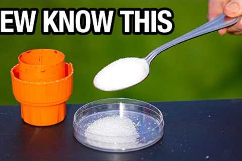 Put 1 spoonful of this in your herbicide and you will never kill weeds like before