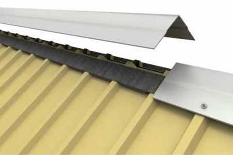 Flex-O-Vent Metal Roofing Ridge Vent