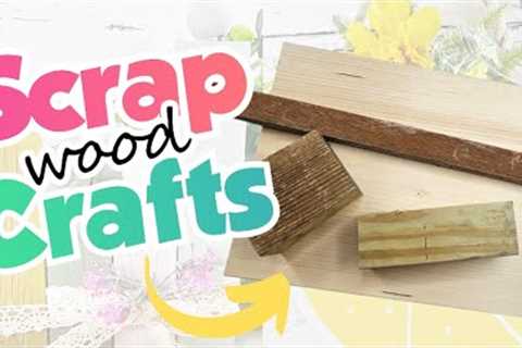 DIY Crafts Using Scrap Wood. Scrap Wood Projects For Home Decor