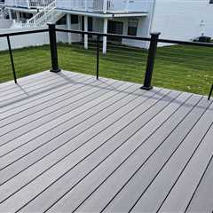 Cable Rail Townhome Deck in Parkville, MD: Makeover Monday