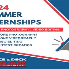 Fence & Deck Connection Now Hiring Summer Interns!